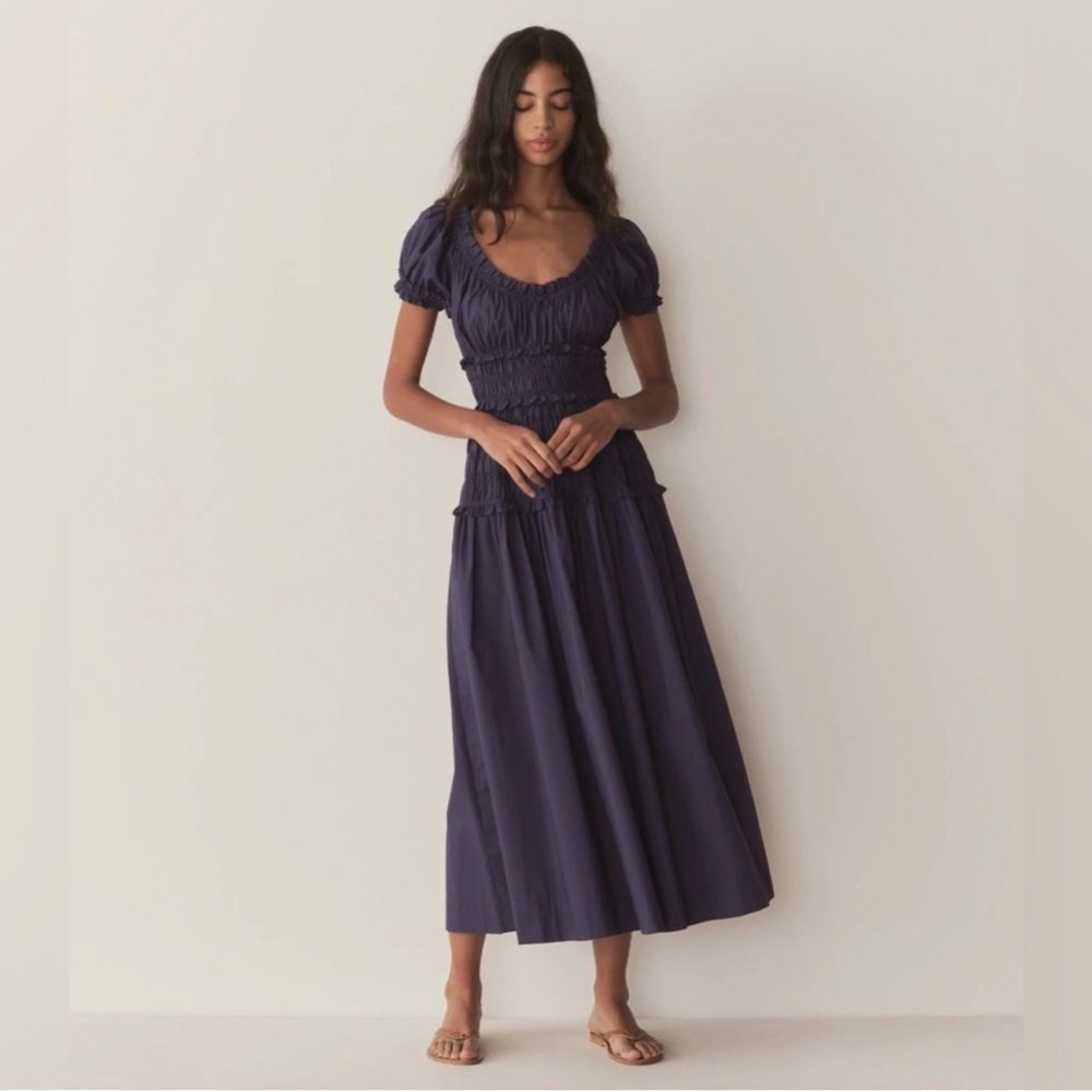 doen leanne dress in adriatic size M NWT